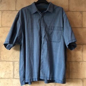 Faded Glory Short Sleeve Button Down Shirt